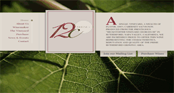 Desktop Screenshot of 12cwines.com